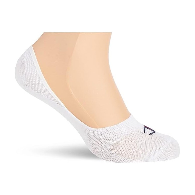 Champion Unisex Casual Socks (Pack of 6), White