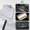 Metal Anti-Theft Device for OBD2, Vehicle OBDii Connection Protection Access