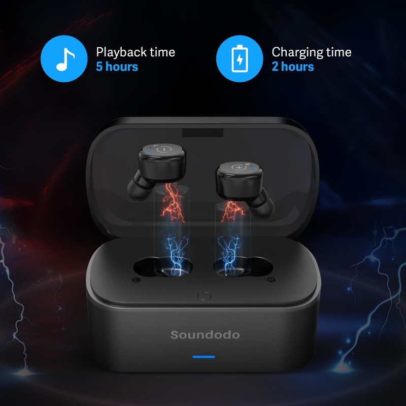 Wireless Earbuds for TV Listening Watching with Transmitter Charging Dock,2025
