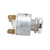 Universal Ignition Switch Lock Cylinder with Keys Aluminum Alloy Replacement