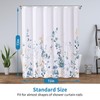 REZAYMRS Floral Shower Curtain with 12 Hooks, 72''x72'' Waterproof Polyester