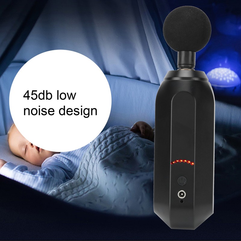 Fascia Massage Gun Electric Deep Tissue Muscle Relaxation Percussion Massager