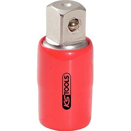 KS Tools 117.3885 Insulated adaptor, 3/8"Fx1/2"M