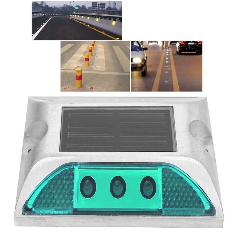 Solar Driveway Lights, Solar Power Ground Marker Lights Waterproof Outdoor