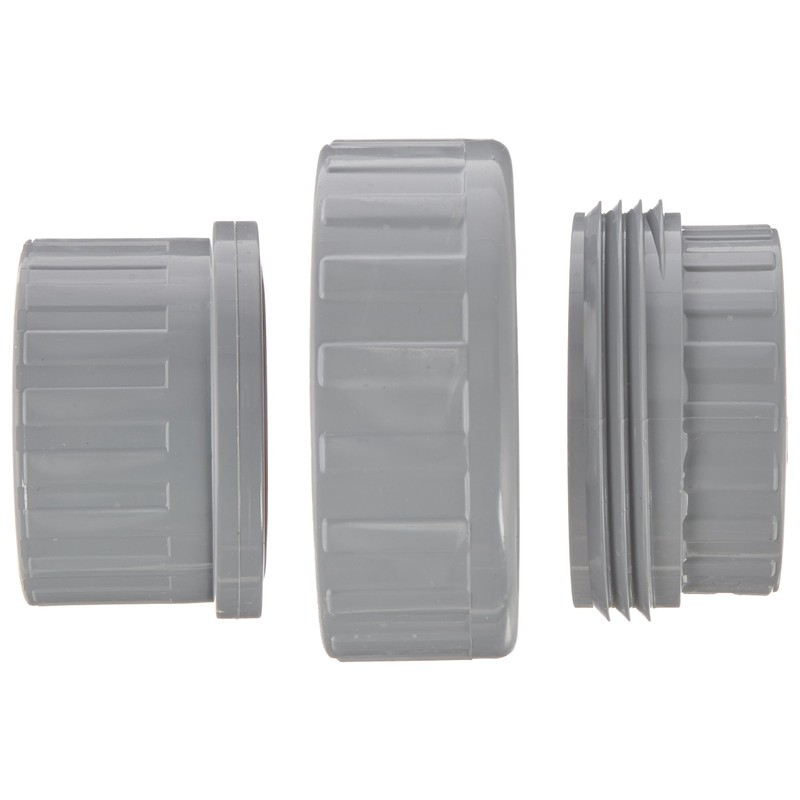 Spears 857-C Series CPVC Pipe Fitting, Union with Viton O-Ring,