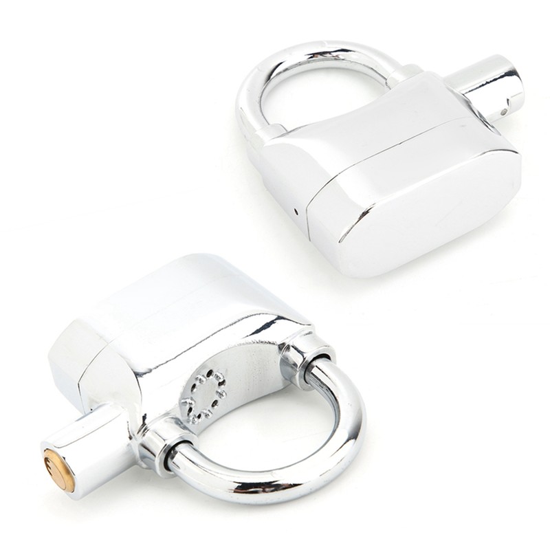 Anti theft Security Padlock Waterproof Siren Alarm Lock for Motorcycle