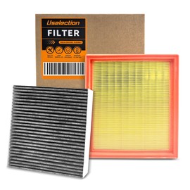 Engine & Cabin Air Filter with Activated Kit for Nissan Pathfinder (2022-2024), Fits INFINITI QX60 (2022-2024), Replaces 165466TA0A, WA11687, 272776CA0A