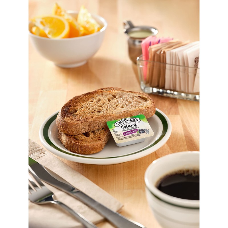 Smucker's Natural Concord Grape Jam, 0.5 Ounce (Pack of 200)
