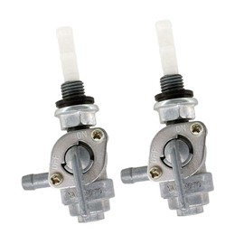HURI 2pcs Fuel Shut Off Valve Petcock for Chicago Electric Storm Cat 900W 60338 66619 69381 Harbor Freight Tail Gator 63CC 63025 63024 Generator