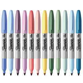 Marcadores Sharpie Colores Místicos 12CT Punta Fina