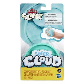 Play-Doh Blue Cloud Slime 4oz Fluffy Puffy Sensory Fun for Kids Play Doh Arts and Crafts