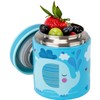 BLUE ELE Vacuum Insulated Jar & Thermos, BPA-Free Lunch Containers,