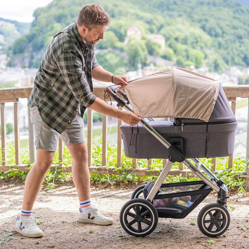 Zamboo Universal Sun Shade, Adjustable Pram Sun Shade with UV