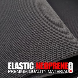 Met-X Knee Compression Sleeve, Thick Double Ply Neoprene Knee Support, Running Support Brace Gym Sports Workout Knee Support (Knee, XL)