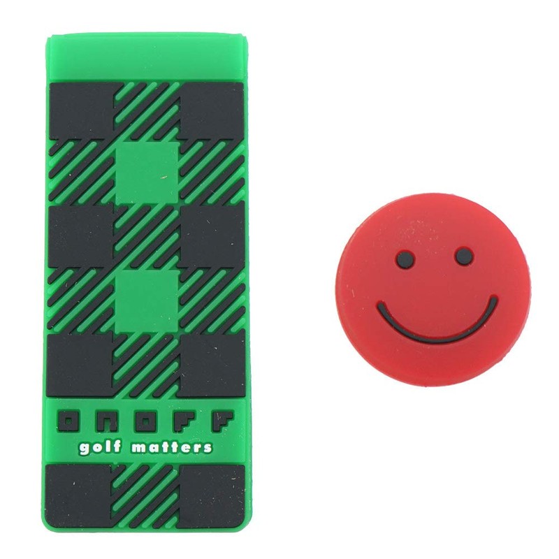 GLOBERIDE OQ0417-09GRN Green Marker, ONOFF Ball Marker, Unisex, Green