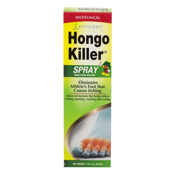 Hongo Killer Antifungal Spray 1.5oz - Athlete's Foot Treatment