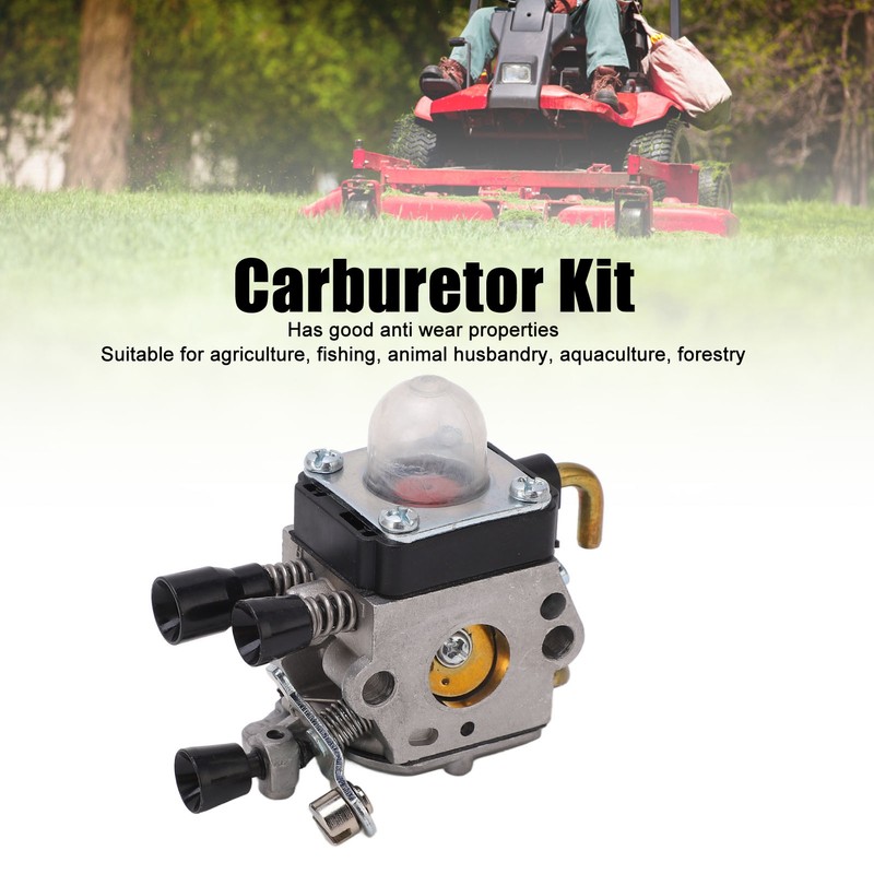 Carburetor Carb Part Metal Blower Replacement Parts with Spark Plug
