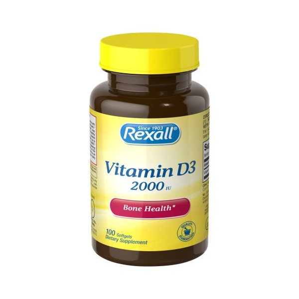 Rexall Vitamin D3 2000 Iu - Tablets, 100 Ct