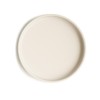 mushie Classic Silicone Suction Plate | BPA-Free Non-Slip Design (Ivory)