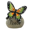 Gerson Spring Butterfly Messages on Stone Decorative Figurines - Set