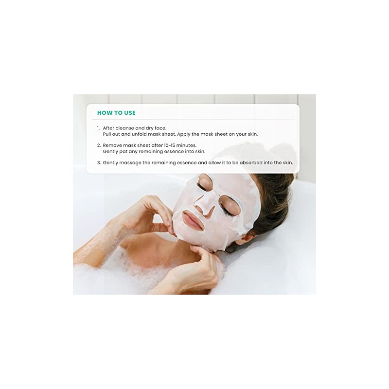 [VERACLARA] Mascarilla facial Mascarilla coreana para el cuidado de la