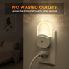 Briignite Bubble Night Light Plug in, LED Acrylic Night Light,