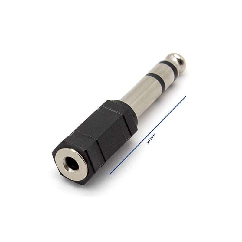 AKORD 6.3 mm Stereo Plug to 3.5 mm Stereo Jack