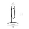 QIEIEI Nordic Paper Clip Table Card Memo Holder Stand Photo