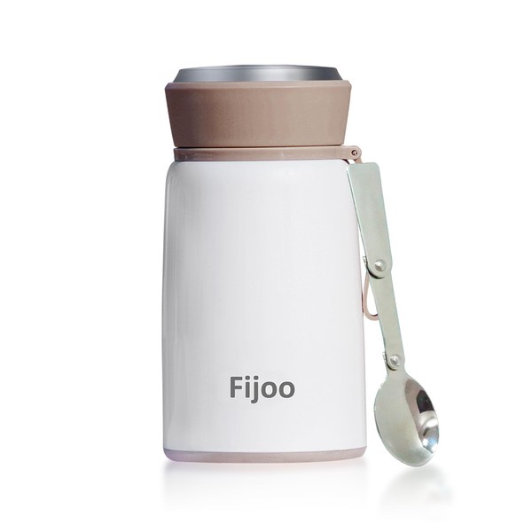 Fijoo 27oz Stainless Steel Double Wall Thermo Food Jar +