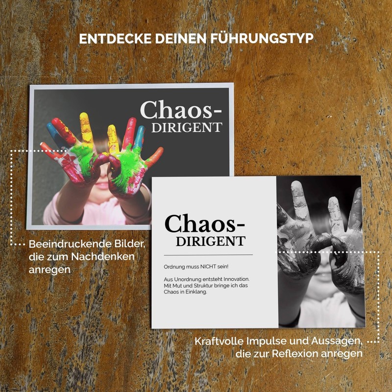 metaFox "Leadership Facets" Coaching Cards - 30 Inspiration Cards for