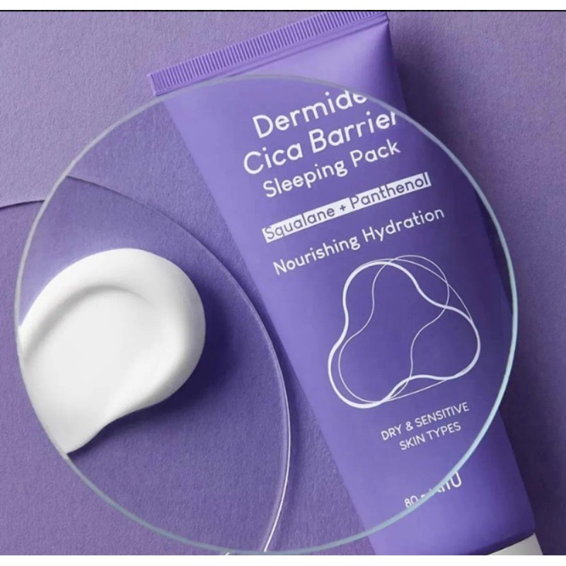 Purito Dermide Cica Barrier Sleeping Pack 80ml Todo Tipo De