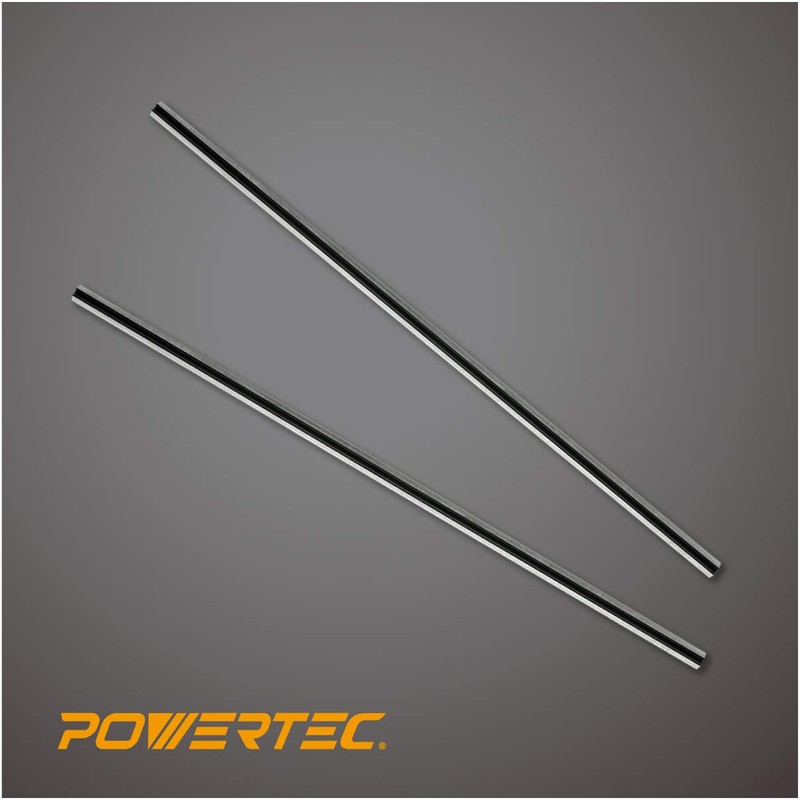 POWERTEC 12832 12" HSS Planer Blades Replacement for Makita 2012
