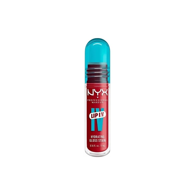 NYX PMU Lip IV, Gloss Serum Hidratante efecto tinta 5