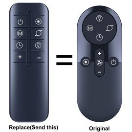 ZWP Replacement Remote Control for Lasko Pinnacle 40” Tower Fan DST100