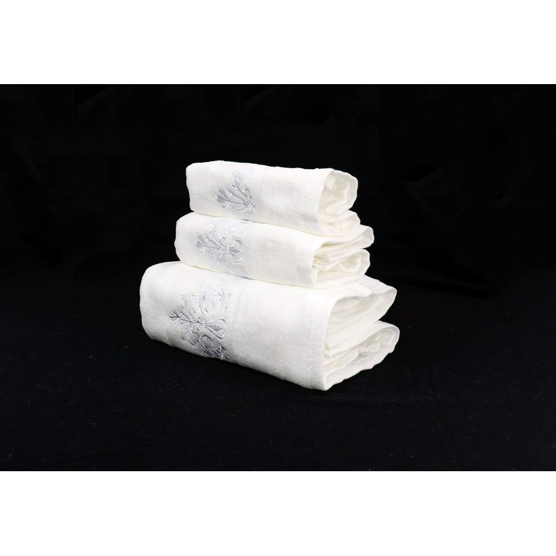 Marina Decoration Premium Luxury Decor Ultra Soft 100% Cotton Embroidered