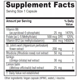 Vitanica, Uplift, Mood and Emotional Support, Vegan, 60 Capsules