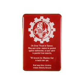 Starforged Adeptus Mechanicus STC Pin Badge Refrigerator magnet Warhammer 40000 Brooch