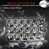 Haitzu 4x6 Headlights Led 4PCS w/H4 Socket Headlamp Compatible with