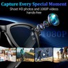 Gafas Inteligentes AI con Cámara de 8 MP, Video de