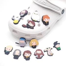 FiveMileBro Cartoon Shoe Decoration Shoe Pendants, Shoe Charms, DIY Bracelet, Cute for Decorating Shoes, Shoe Charm for and Children Adults, Plastic