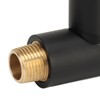 Shower Head Extension with Flange S Shape Shower Arm Wall