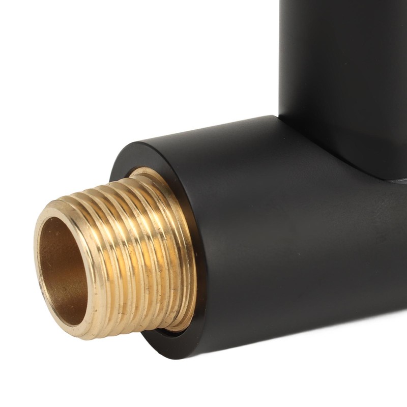 Shower Head Extension with Flange S Shape Shower Arm Wall