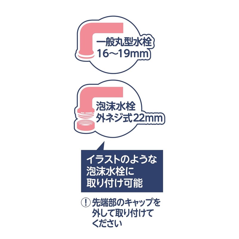 Bonster Filtration Faucet Suzuran Soft