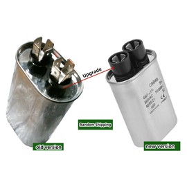 Golf Cart 4uF Capacitor, 4 uF Canister Type Fits E-Z-Go PowerWise II, Lester Replacement