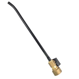 RV Water Heater Tank Rinser Flusher with Copper Handle & Black Flush Wand