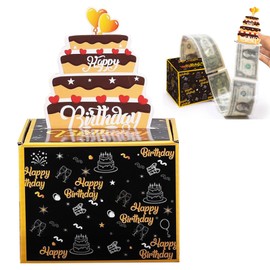 PAVIKE Surprise Gift Box Cash Drawer Gift Box Money Drawer Box for Money Birthday Surprise Box Funny Birthday Anniversary Special Occasion Gift Box
