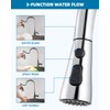 Stainless Faucet Head Replacement Metal Pull Down Kitchen Faucet Head
