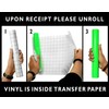 ORACAL 5400 Green Reflective Adhesive Vinyl Wrap 12" x 24"