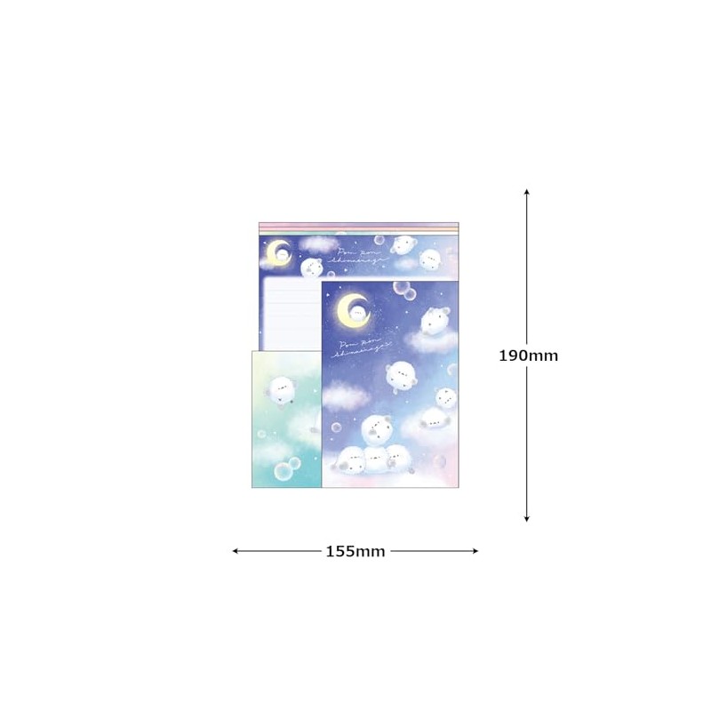Kamio Japan 225219 Lettette-Set - Always Shimaenaga Someny Letter