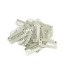 Pack of 20 Metal Snap Clips for Hair Extensions and